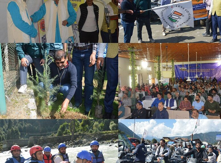 Assembly Elections-2024 ECI Observer presides over Mega Voter Awareness programme at Pahalgam