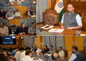 Assembly Elections-2024 DEO Pulwama chairs comprehensive meeting with ROs & Nodal Officers
