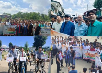 Assembly Elections-2024 SVEEP: Nukad Natak & Cycle Rally organised at Imam Sahib and Zainapora