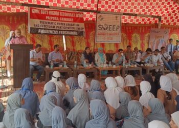 Assembly Elections-2024 Mega Awareness program under SVEEP held at BHSS Hariganiwan