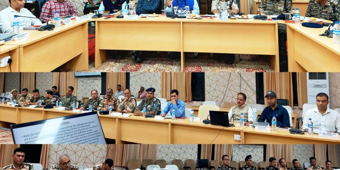 Assembly Elections-2024: DEO reviews Security measures in Kishtwar