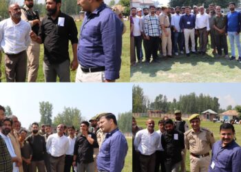 Assembly Elections 2024 Police Observer conducts extensive visits to Pulwama, Pampore Constituencies