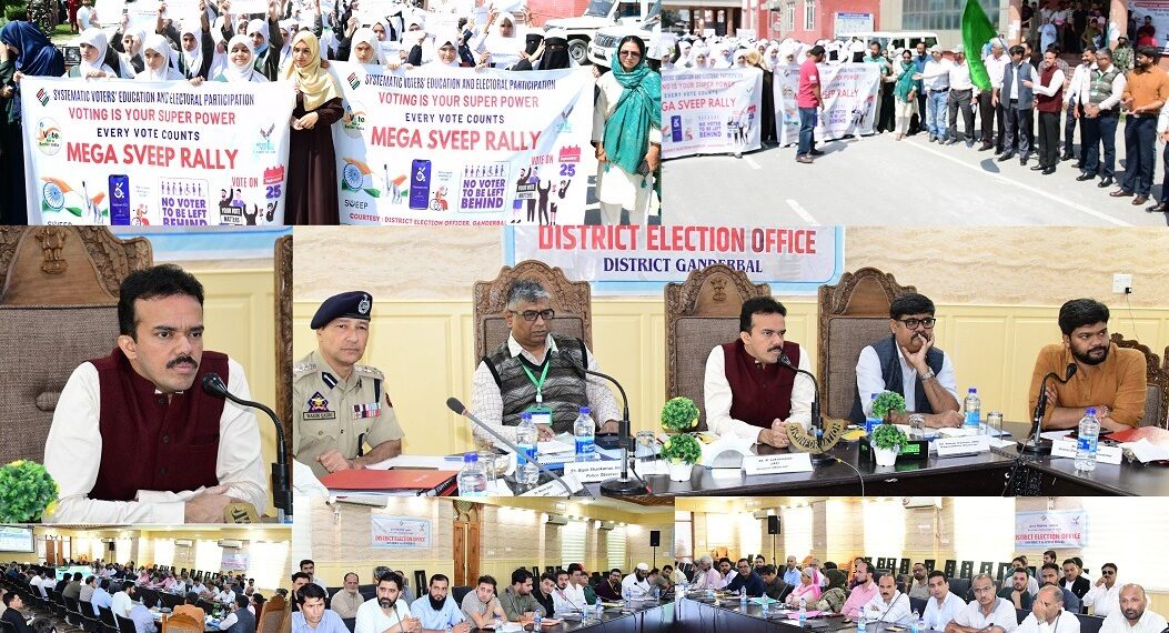 Assembly Elections 2024 Voter Awareness Program Held in Nigeen Nad Kund