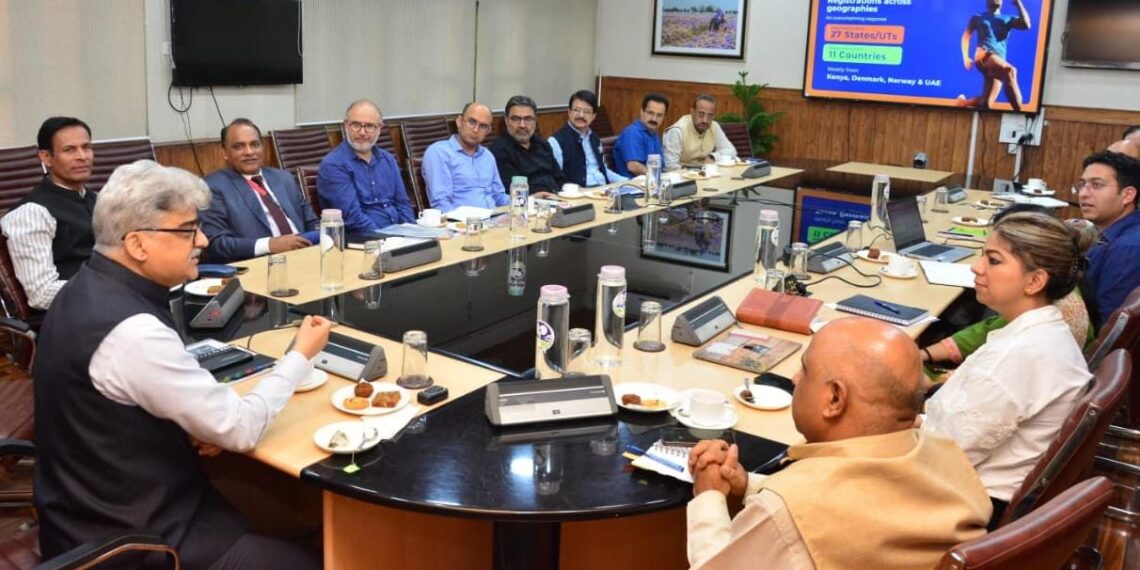 Chief Secretary reviews preparations for Kashmir Marathon