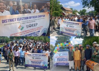 Assembly Elections- 2024 DEO Shopian leads the SVEEP Programme at Heerpora