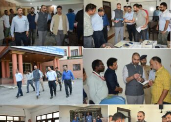 Assembly Elections- 2024 DEO Pulwama Conducts Extensive Visits to Distribution cum Receipt Centres across Four Assembly Constituencies
