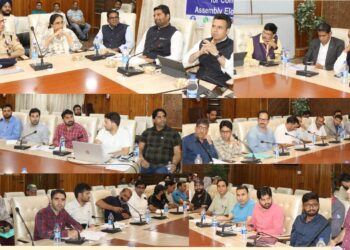 Assembly Elections- 2024 ECI Observers review Election preparedness in Srinagar District