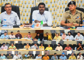 Assembly Elections- 2024 Expenditure Observer reviews election arrangements in Samba