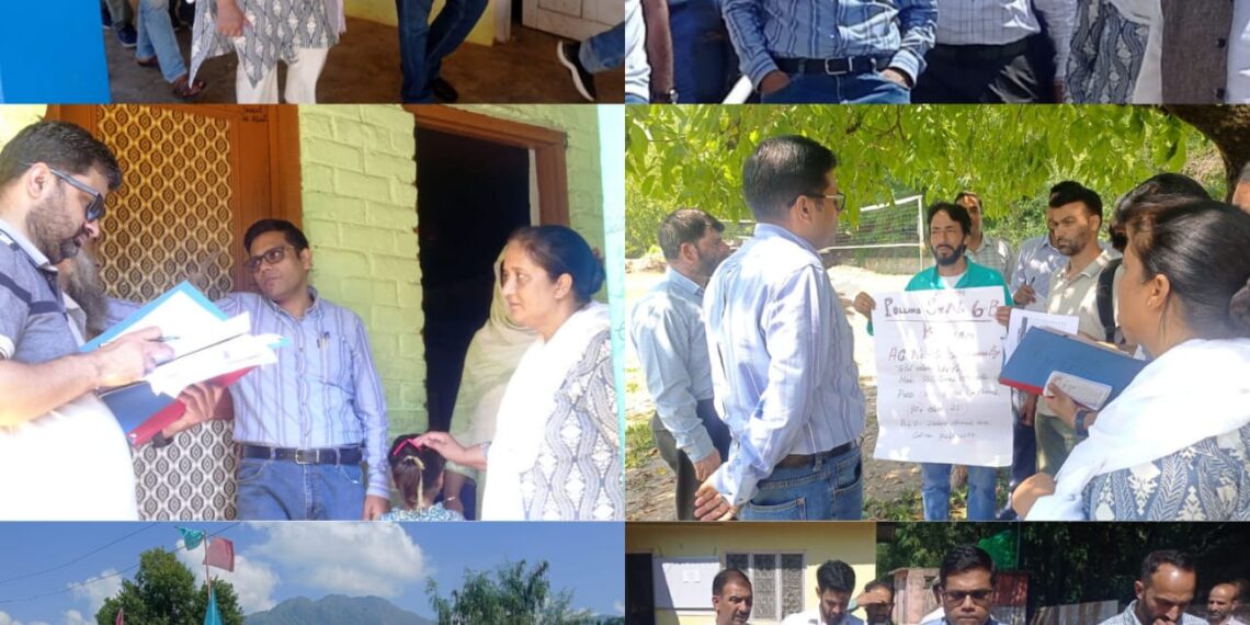 Assembly Elections- 2024 General Observer conducts extensive tour of 45-Srigufwara- Bijbehara Assembly Constituency