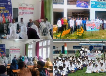 Assembly Elections- 2024 Vibrant SVEEP program held at Gool to promote voter participation