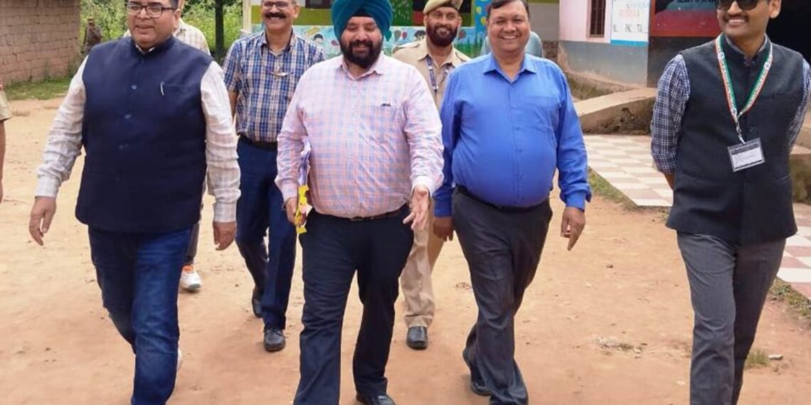 Assembly Elections- 2024 Election Observers inspect provision of AMFs in Polling Stations across Gool area