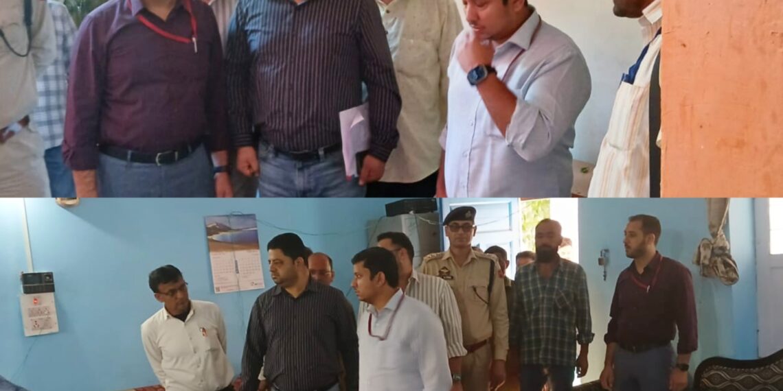Assembly Elections- 2024 General Observer inspects intermediate strong room, Polling Stations in Gandoh, adjoining areas
