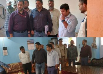 Assembly Elections- 2024 General Observer inspects intermediate strong room, Polling Stations in Gandoh, adjoining areas