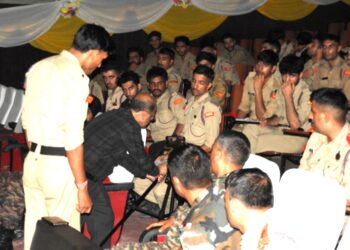 SMARTPHONE FILMMAKING COURSE BEING CONDUCTED FOR NCC CADETS OF JK&L DTE