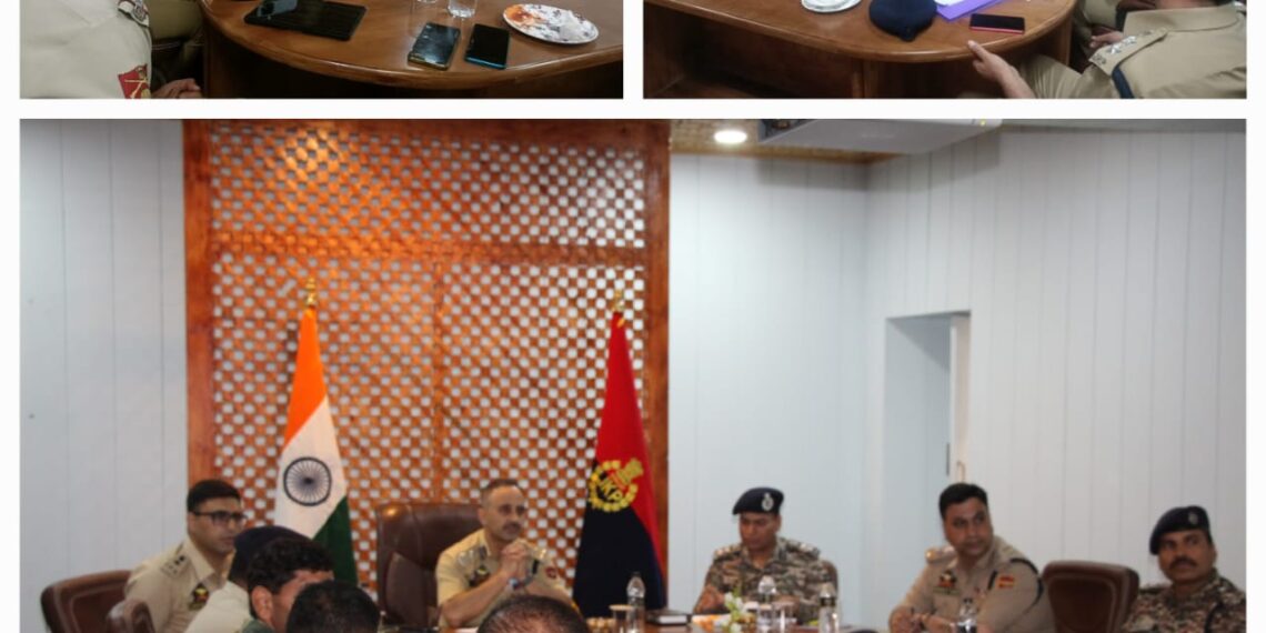 DIG SKR Anantnag visits Shopian, reviews election preparedness and security scenario