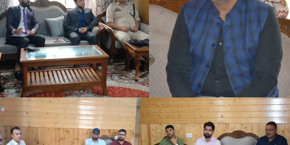 Assembly Elections-2024 Election Expenditure Observer Reviews Enforcement Activities in Bandipora