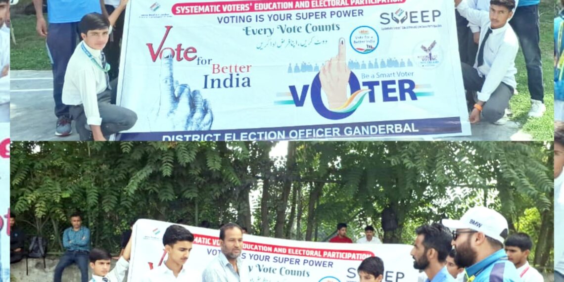 Assembly Elections-2024 YSS Ganderbal Organizes Badminton Competition under SVEEP Initiative