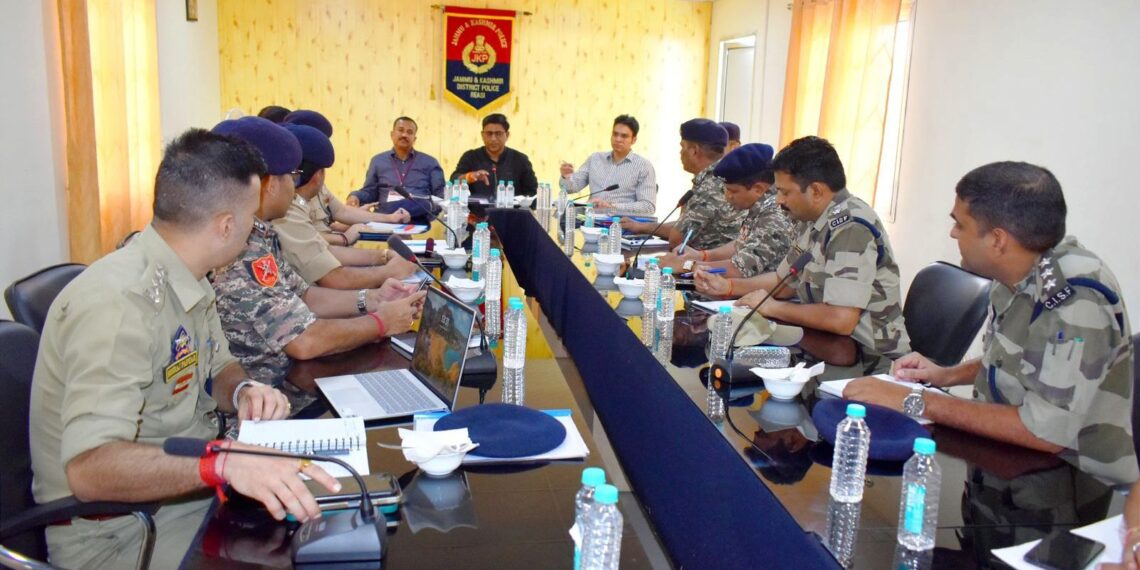 Assembly Elections-2024 Police Observer reviews security setup for Assembly Elections in Reasi District