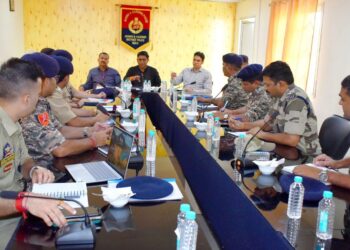 Assembly Elections-2024 Police Observer reviews security setup for Assembly Elections in Reasi District