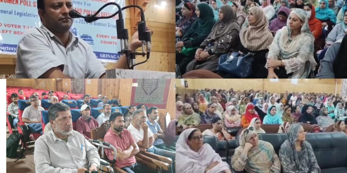 Assembly Elections-2024 DEO Srinagar conducts Election Training & Interaction session for Females, Specially-Abled and Postal Ballot Poll Personnel