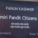 Kashmiri Pandits Resolve to Refrain from Electoral Process Amid Genocide Denial
