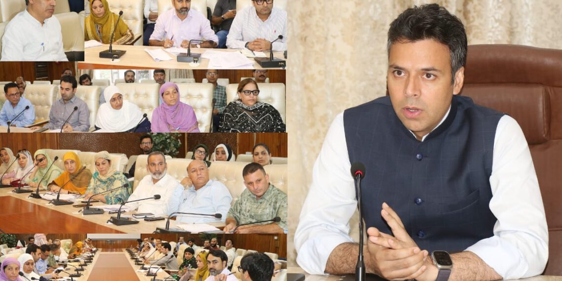 GELA-2024 Intensify SVEEP activities to amplify voter awareness in every pocket of City: DEO Srinagar
