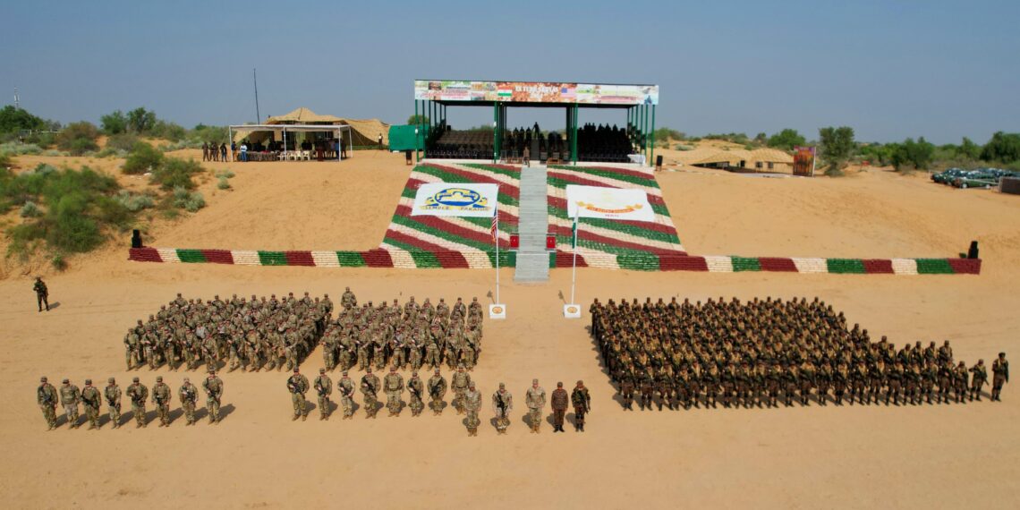 INDIA- USA JOINT MILITARY EXERCISE YUDH ABHYAS -2024 COMMENCES IN RAJASTHAN