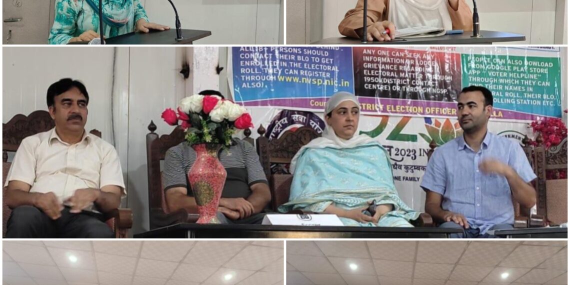 Vibrant Debate & Quiz Competition held under SVEEP  at Degree College Pattan