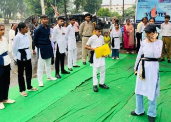 Assembly Election-2024 Special Street play, community engagement event held at Govindsar to inspire voters