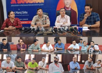 Assembly Election-2024 DEO Samba briefs media on ECI’s election coverage guidelines