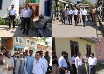 Assembly Elections- 2024 Police Observer visits Polling Stations in Tral Area, reviews Security preparedness