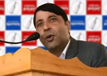 Provincial Secretary Kashmir province Umar Jan resigns from Apni party