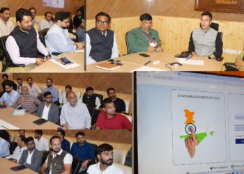 Assembly Elections- 2024 2nd Randomisation of EVMs and Polling Staff successfully conducted in Srinagar District