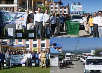 Assembly Elections- 2024 Home Voting commences at Shopian; DEO flags-off polling parties