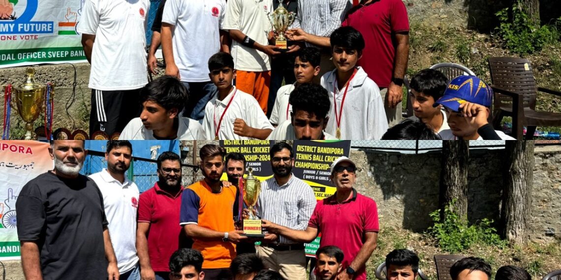 Assembly Elections- 2024 SVEEP: District Bandipora Tennis Championship concludes