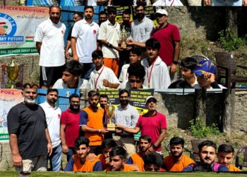Assembly Elections- 2024 SVEEP: District Bandipora Tennis Championship concludes