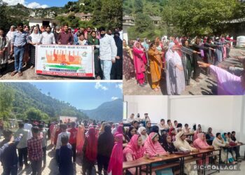 Assembly Elections- 2024 Election Awareness Campaign in Remote Areas of Dharmari and Mahore in Reasi District