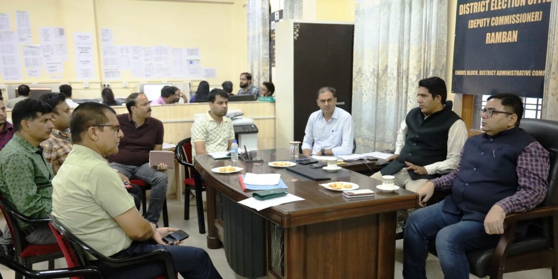 Assembly Elections- 2024 2nd Randomization of Polling Personnel conducted in Ramban