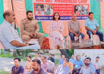 Assembly Elections- 2024 Voter awareness drive conducted for Commercial Vehicle Drivers in Samba