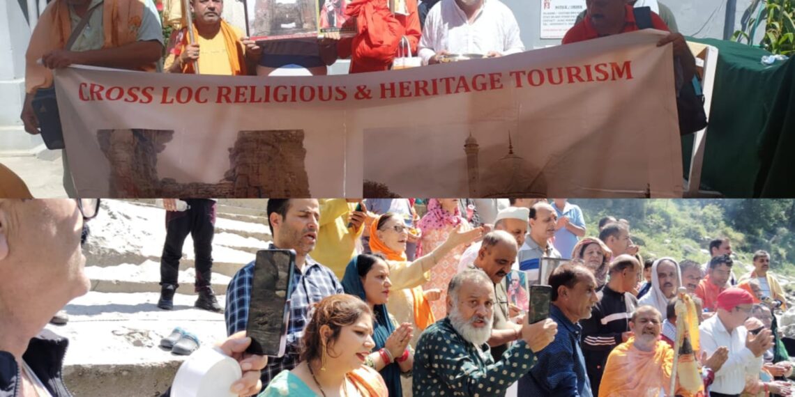 Sharda Divas Celebrations Held at Sharda Temple, LoC Teetwal