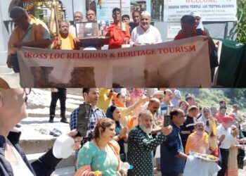 Sharda Divas Celebrations Held at Sharda Temple, LoC Teetwal