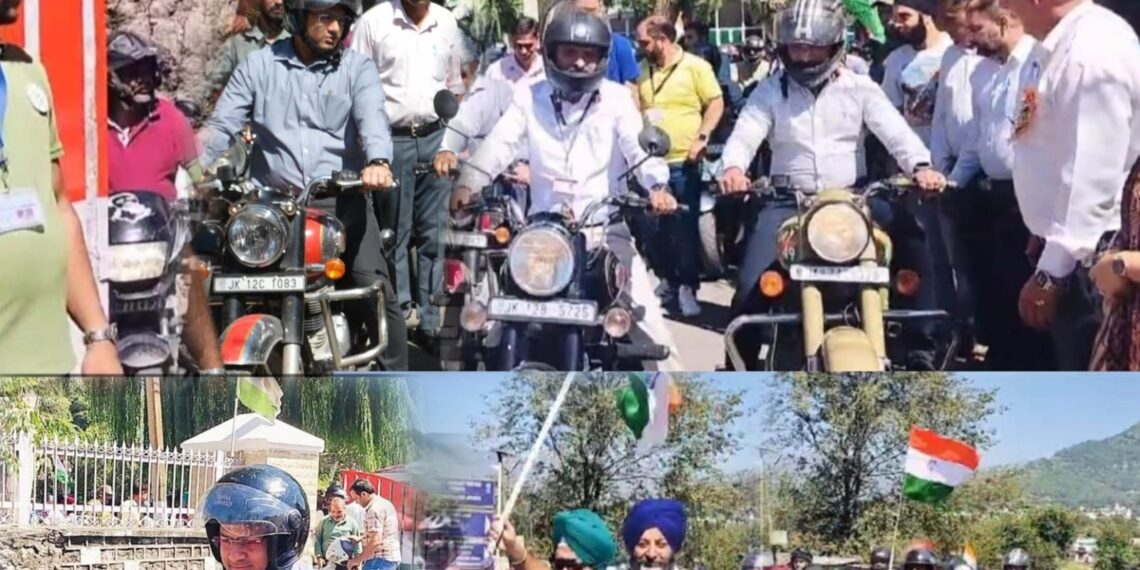 Assembly Elections- 2024 Border District Poonch Organises Bike Rally under SVEEP
