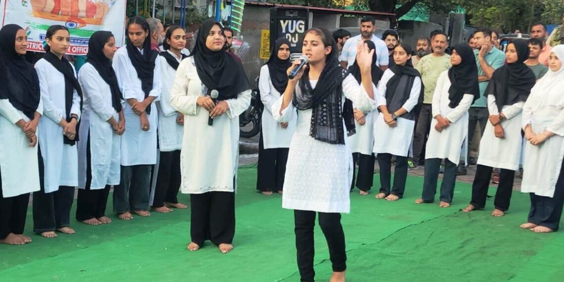 Assembly Elections- 2024 Nukkad Natak under SVEEP held at Poonch
