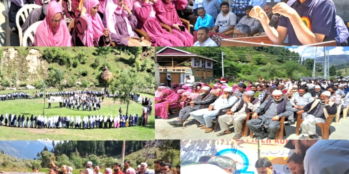 Various voter awareness programmes under SVEEP  organized at Machil.