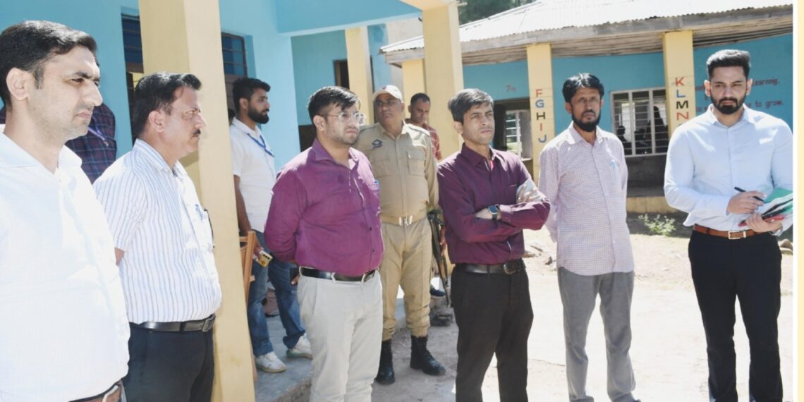 Assembly Elections- 2024 General Observer, DEO Rajouri inspect Polling Stations near LOC