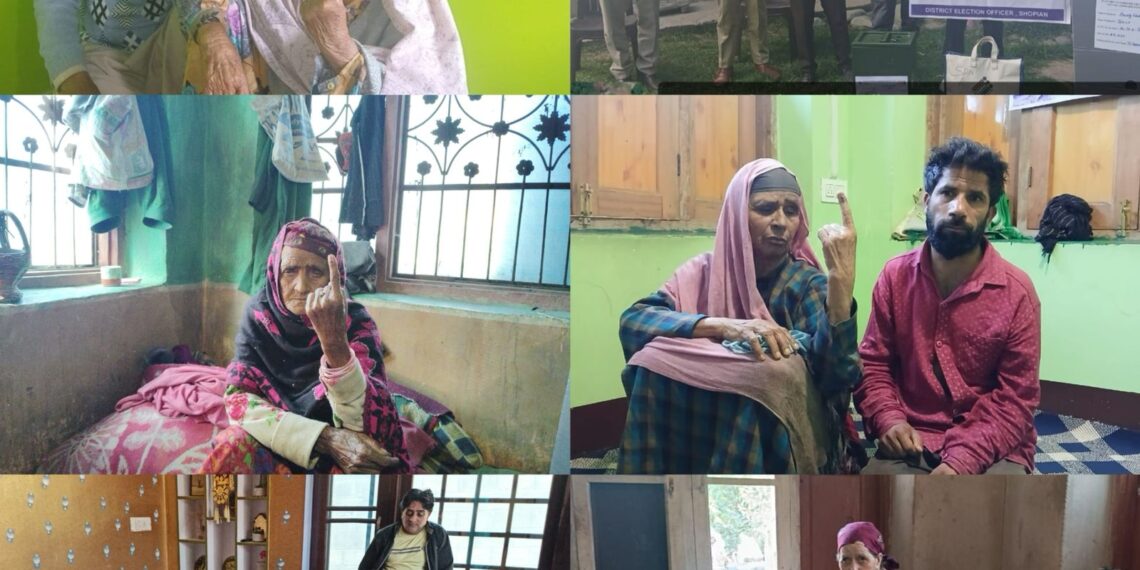 Assembly Election-2024 District Shopian marks successful conclusion of Home Voting