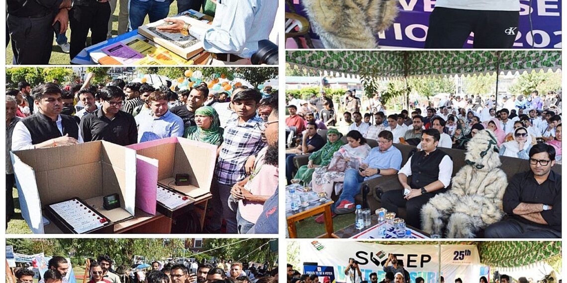 SVEEP: Grand Event at Pratap Park Lal Chowk ignites Voter Awareness