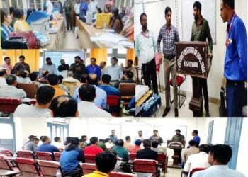 Assembly Elections-2024 General Observer for 48-Inderwal oversees Polling Staff Training