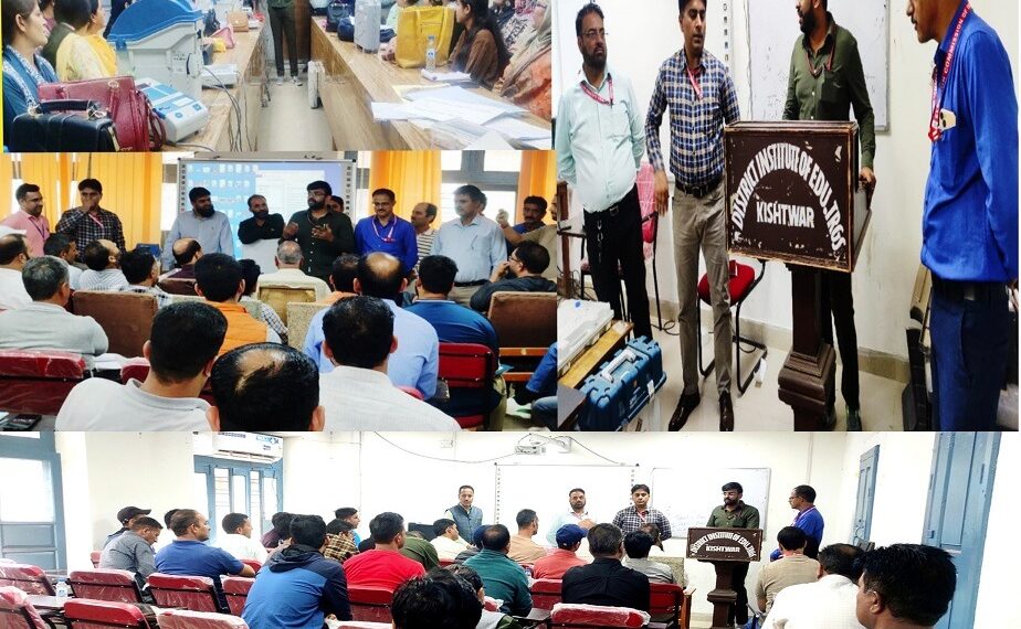 Assembly Elections-2024 General Observer for 48-Inderwal oversees Polling Staff Training