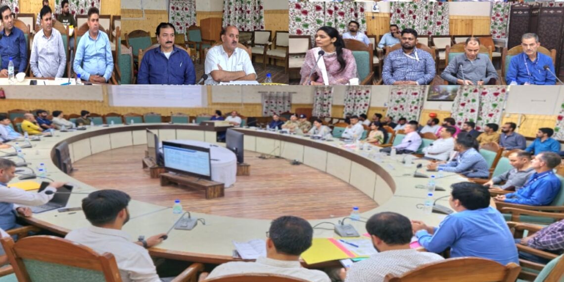 Election Observers hold meeting with various officers in Kupwara